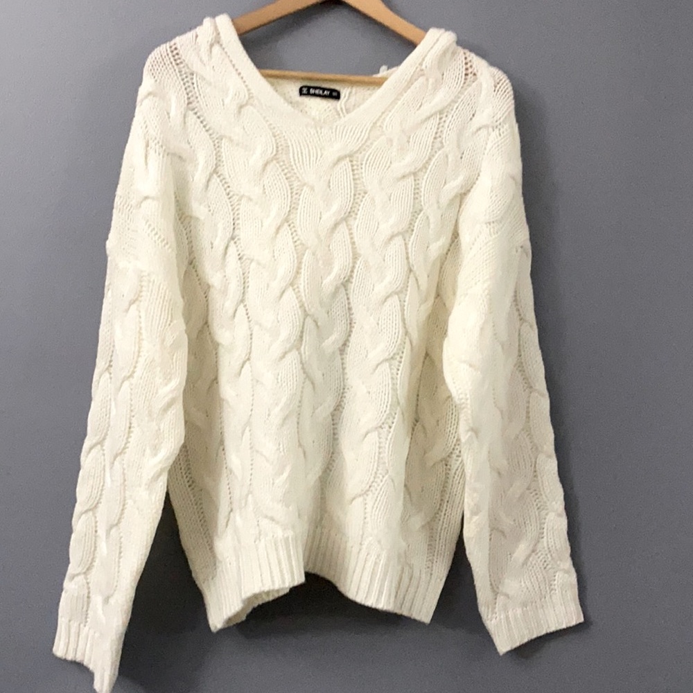 SHEILAY CREAM SWETER